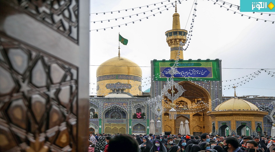 أجواء العتبة  الرضوية في موسم الربيع