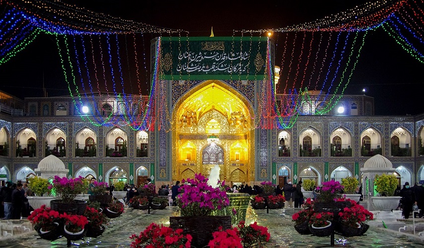 مواقيت الأذان لمدينة مشهد المقدسة وضواحيها ليوم الثلاثاء