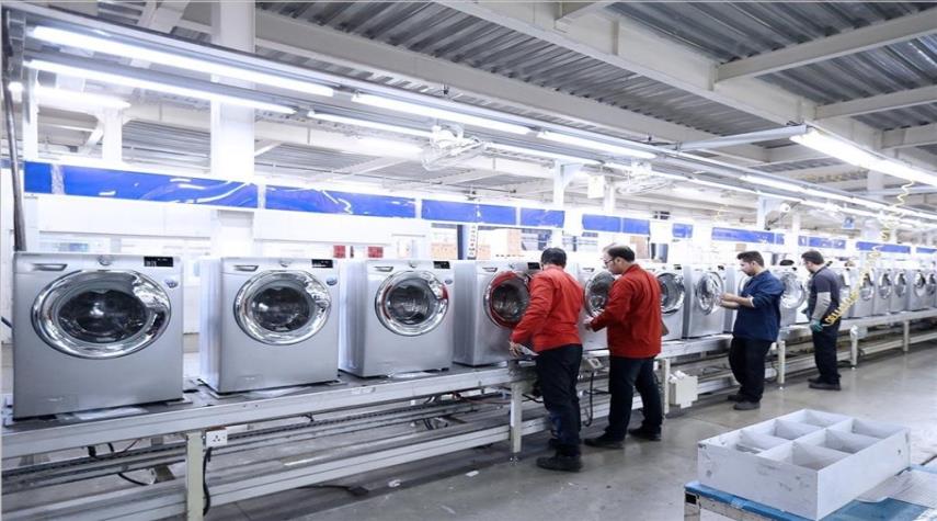 ايران.. إنتاج الأجهزة المنزلية يسجل نمواً بنسبة 7.6 بالمائة في 10 أشهر