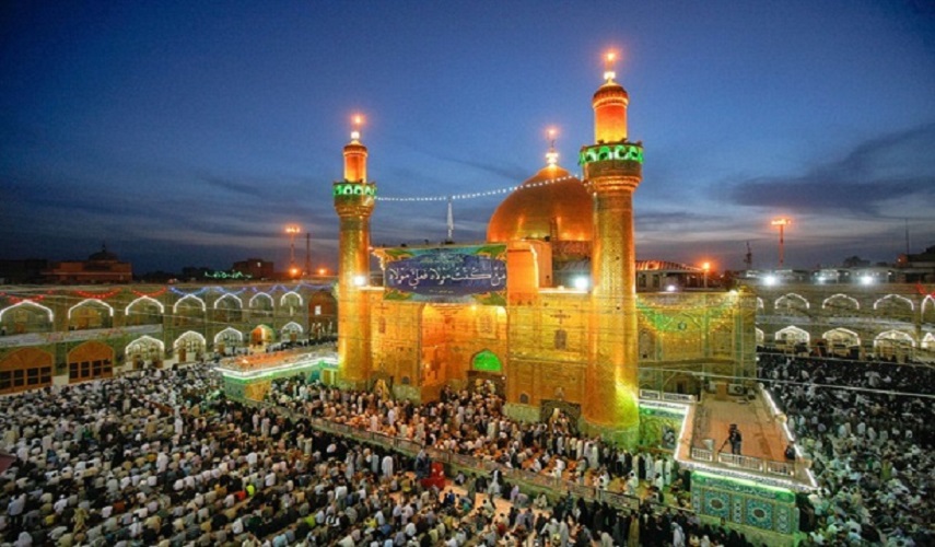 مواقيت الأمساك والأذان لمدينة النجف الأشرف وضواحيها ليوم الأربعاء