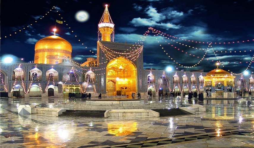 أوقات الأمساك والأذان لمدينة مشهد المقدسة وضواحيها ليوم الأثنين