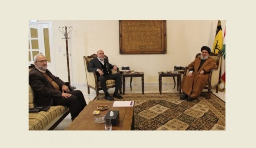 السيد نصرالله يبحث الشؤون الانتخابية مع رئيس المركز الوطني في الشمال