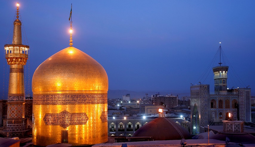 أوقات الأمساك والأذان لمدينة مشهد المقدسة ليوم الجمعة