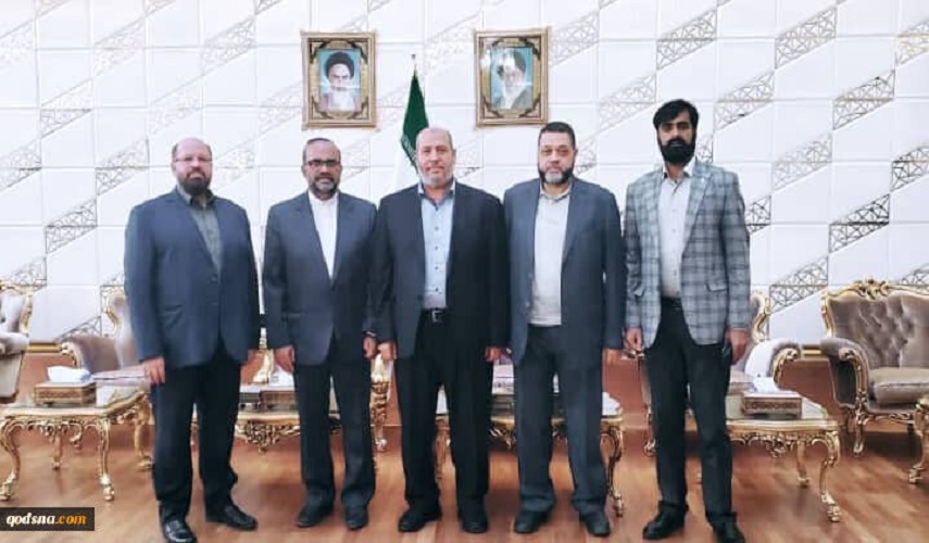 وفد من حماس يشارك في مراسم يوم القدس العالمي في ايران