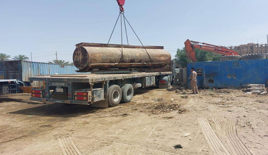 الامن العراقي يحبط عملية خرق أنبوب ناقل للنفط يضبط مواقع تهريب