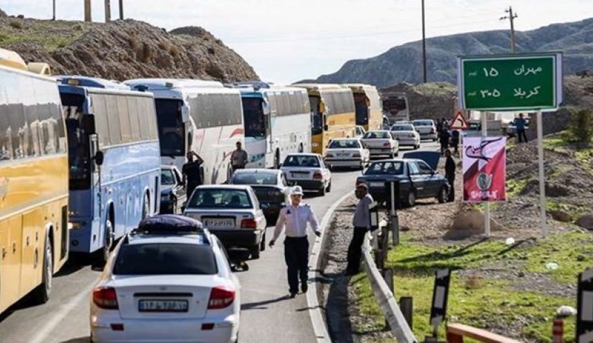 الحدود البرية بين ايران والعراق مازالت مغلقة امام الزوار