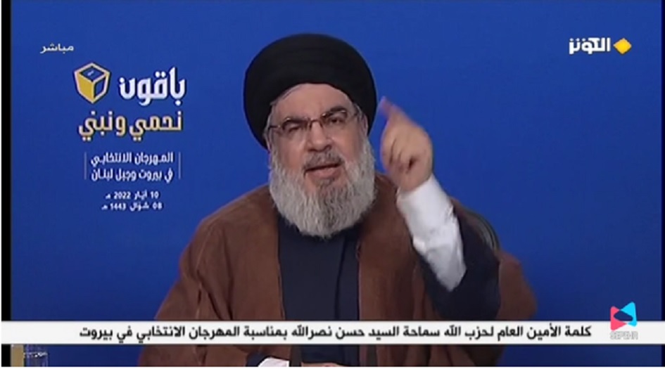 السيد حسن نصرالله: بيروت هي عاصمة العروبة ولا عروبة دون فلسطين