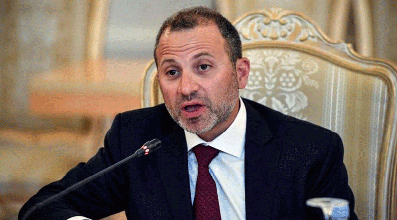جبران باسیل : لبنان تجزیه نخواهد شد