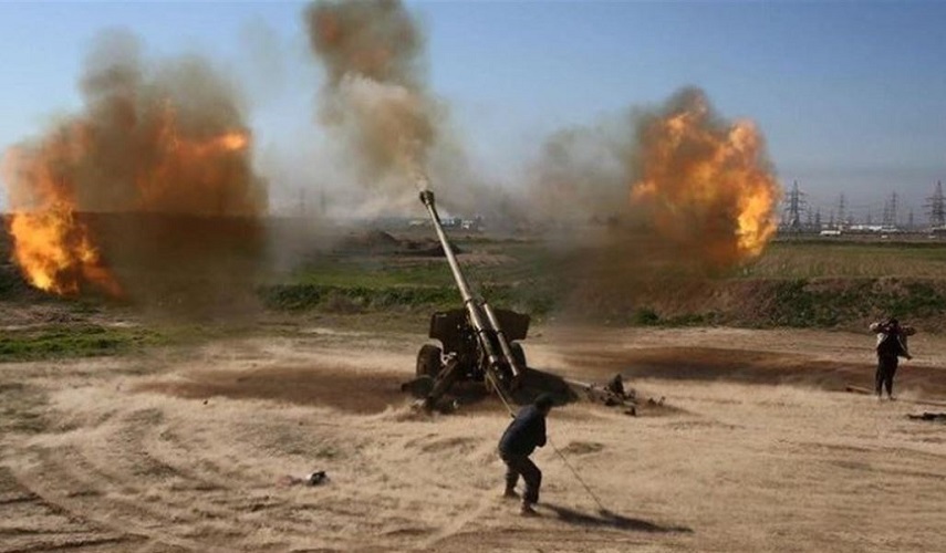 العراق..الحشد الشعبي يقصف تجمعا لـ