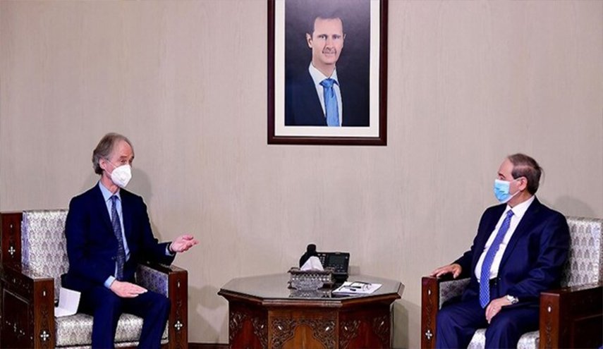 بيدرسون يصف مباحثاته مع المقداد بأنها 