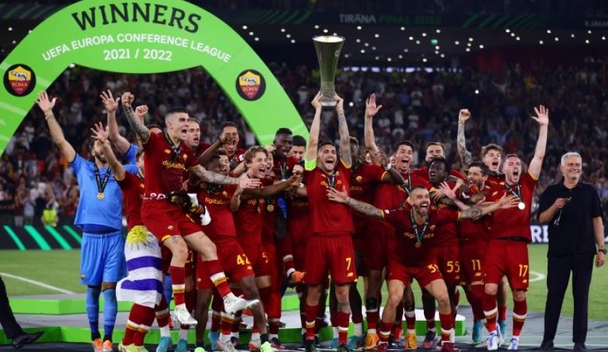بفوز ساحق.. روما يتوج بلقب دوري المؤتمر الأوروبي