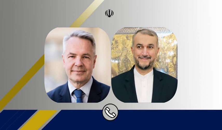 وزير الخارجية الفنلندي يؤكد على تطوير علاقات بلاده مع إيران