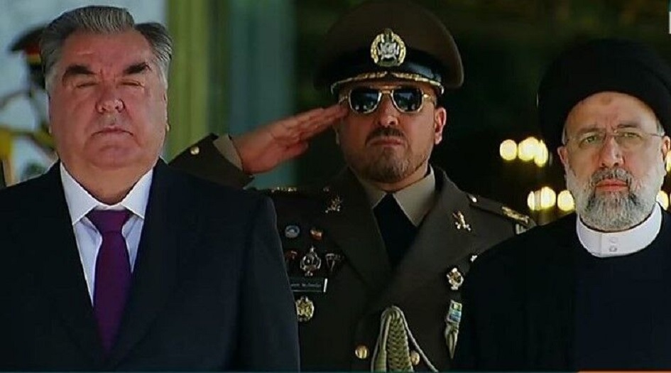 الرئيس الايراني  يستقبل نظيره الطاجيكي في طهران+ بالصور