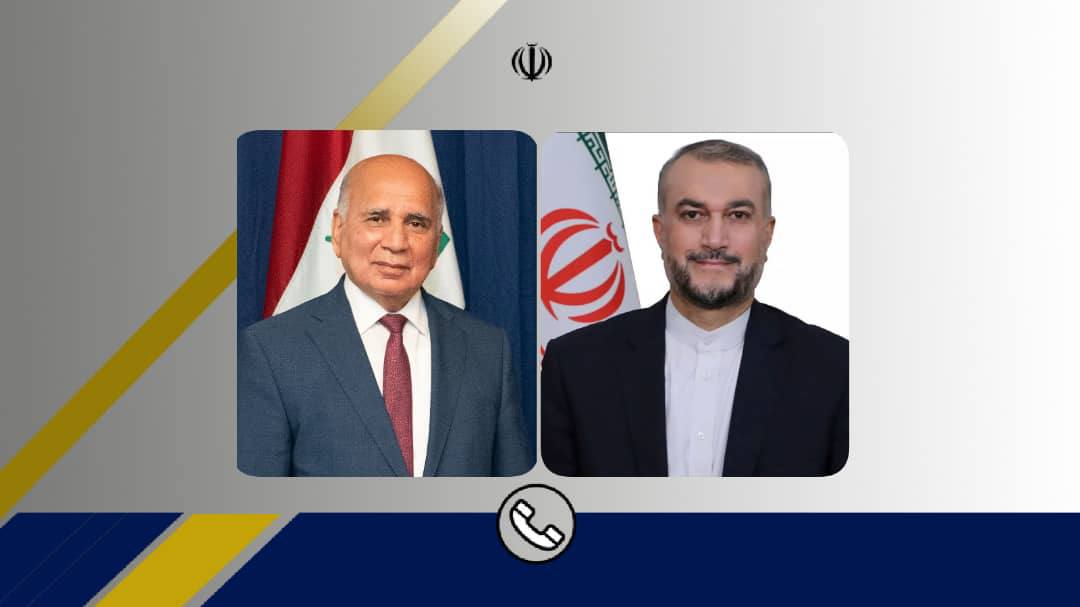 گفتگوي تلفني وزيران امور خارجه ايران و عراق