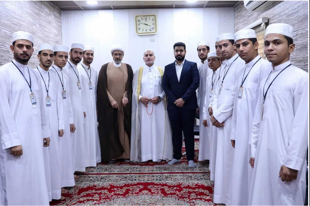 العراق.. رابطة القرآنيين في البصرة تزور مشروع أمير القراء +صور