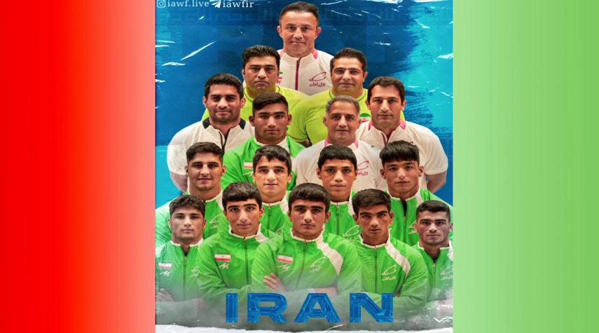 ايران تحتل المركز الثاني في بطولة العالم للمصارعة الرومانية