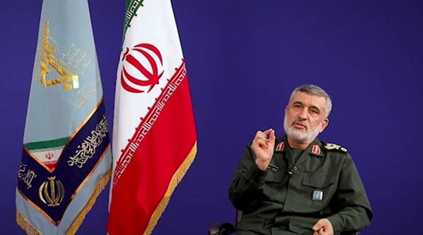 العميد حاجي زاده: الغرب صنع الكيان الصهيوني لإضعاف حكومات المنطقة