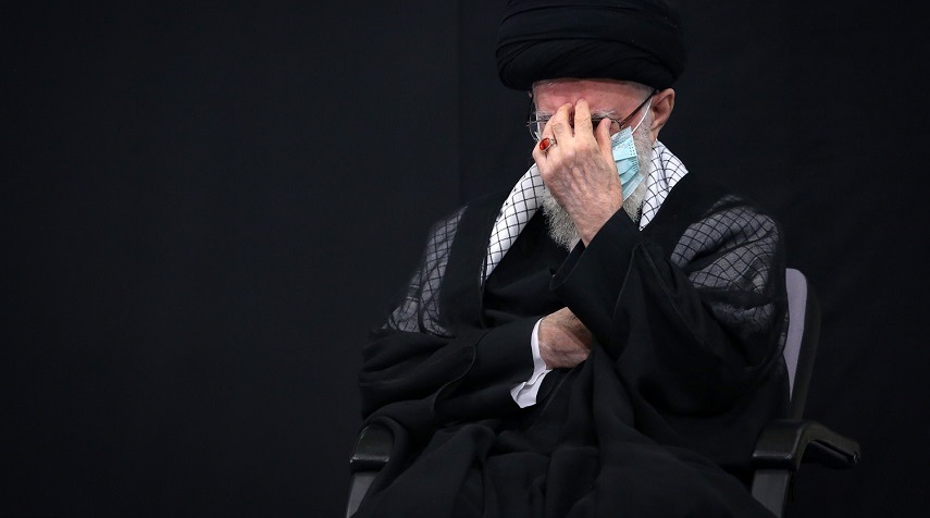 دومین شب عزاداری اباعبدالله الحسین در محضر رهبر انقلاب+تصاویر