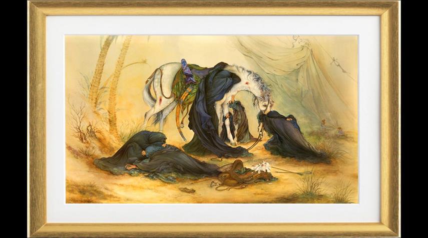 تعرف على قصة لوحة "عصر عاشوراء"