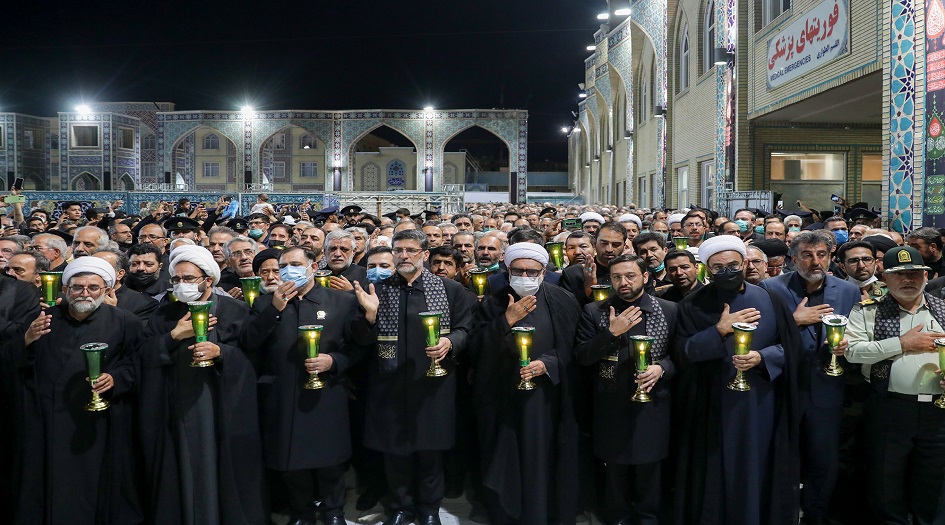 العتبة الرضوية تحيي مراسم ليلة غرباء كربلاء 