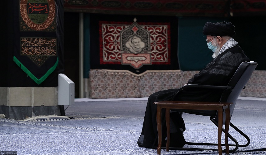 بالصور.. اقامة مراسم العزاء ليلة استشهاد الامام السجاد (ع) بحضور قائد الثورة الاسلامية