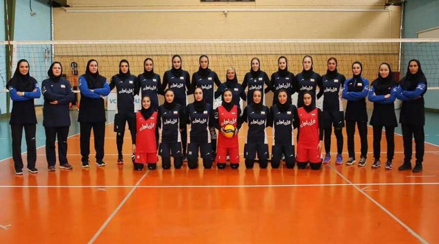  سيدات الطائرة الإيرانية يتأهلن إلى نصف النهائي بطولة التضامن الإسلامي
