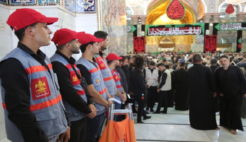 العتبة الحسينية.. 600 عنصر كشفي شاركوا في خطة مراسم عاشوراء