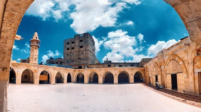 ابن عثمان؛ از بزرگ ترين و قديمي ترين مساجد شهر غزه