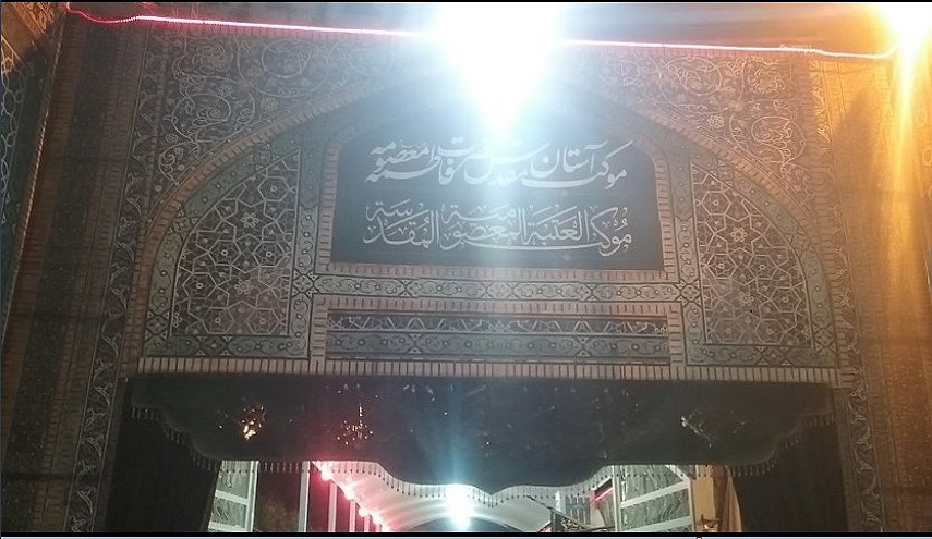  بالصور.. فعاليات موكب العتبة المقدسة للسيدة المعصومة في زيارة الاربعين