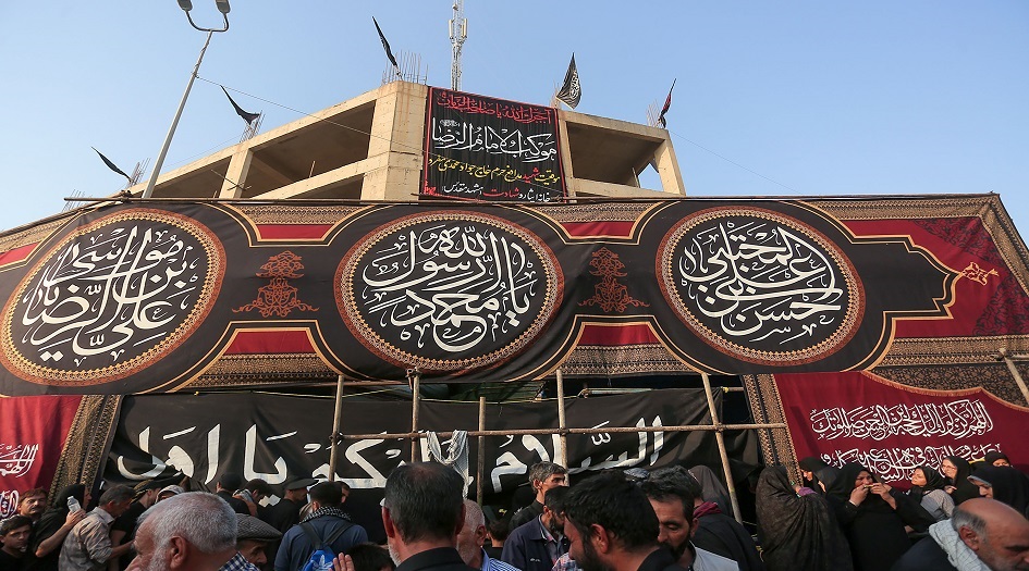 العتبة الرضوية تقدم الخدمات لزوار الاربعين الحسيني 