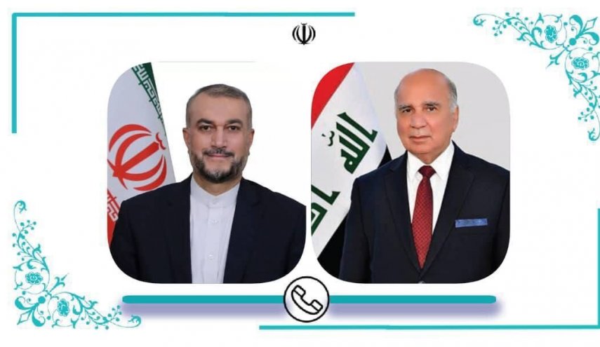 اليكم ما دار بين وزير الخارجية الايراني والعراقي في اتصال هاتفي