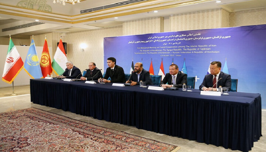 توقيع بيان للتعاون في مجال الترانزيت بين ايران ودول آسيا الوسطى 