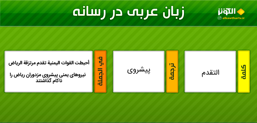 اصطلاحات  رسانه ای عربی به فارسی (8)