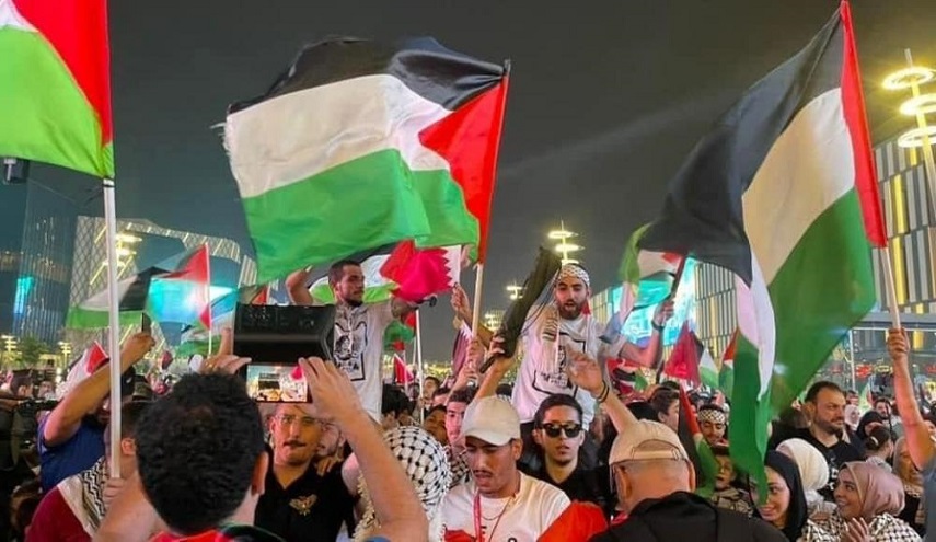 المنتصر في مونديال قطر هي فلسطين
