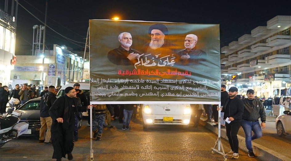اهالي بغداد يحيون ذكرى استشهاد قادة النصر