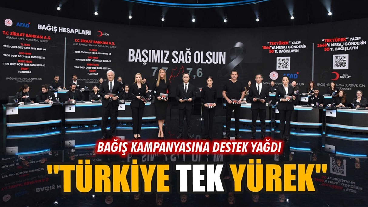 کمک 6 میلیارد دلاری مردم ترکیه به زلزله زدگان در یک شب