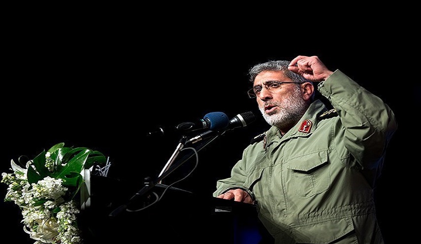 العميد قاآني: العالم كله يحني رأسه أمام المقاومة