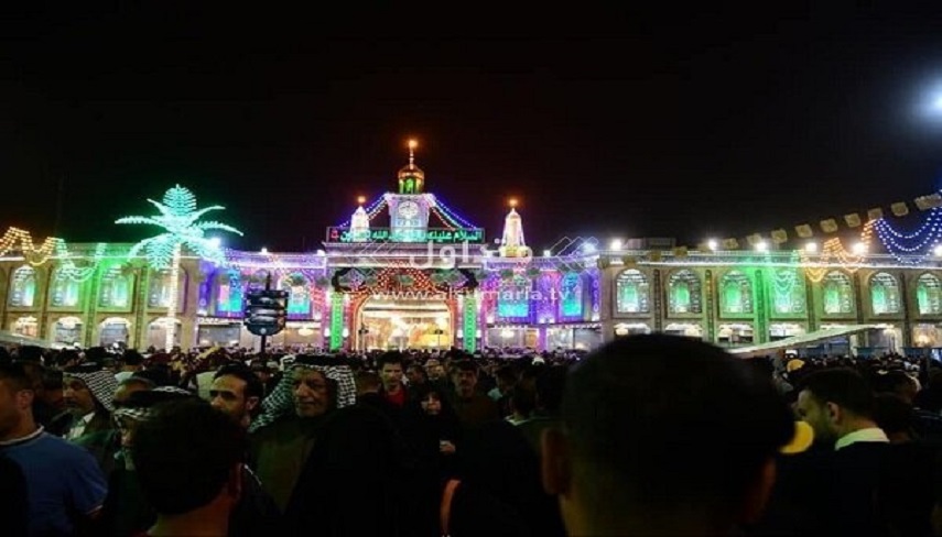كربلاي معلي در شب ولادت امام مهدي(عج)