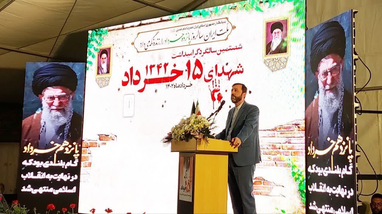  غريب آبادي: ضغوط العدو مؤشر لصوابية اداء الجمهورية الاسلامية 