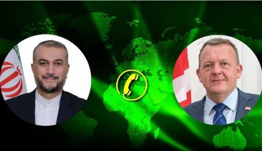  مباحثات هاتفية بين وزيري خارجية إيران والدنمارك 