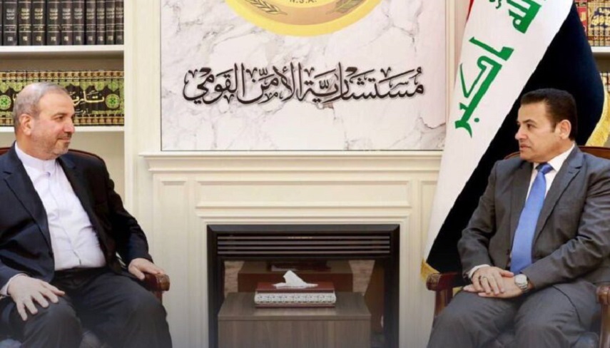 گفتگوي مشاور امنيت ملي عراق و سفير ايران در بغداد