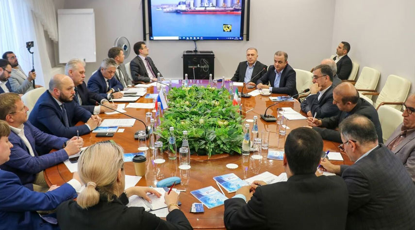  ايران وروسيا تسعيان لتشكيل سلسلة كاملة لنقل البضائع 