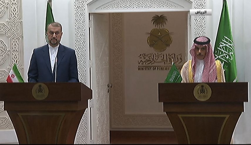 عبداللهيان في الرياض:اتفقنا مع السعودية على تسمية لجان فنية وتخصصية بين البلدين