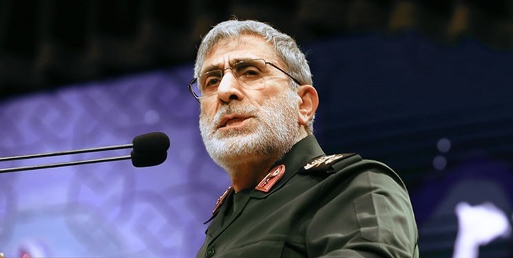 العميد قاآني: الكيان الصهيوني على وشك الأفول والانهيار