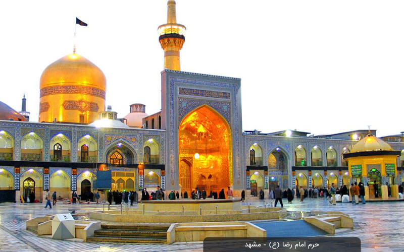 انطلاق مواكب نحو مرقد الإمام الرضا(ع) في مشهد المقدسة