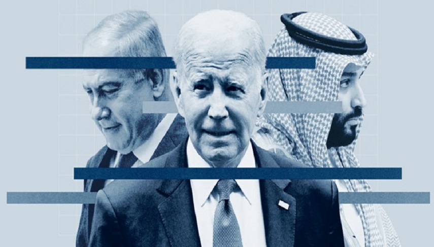 عادی‌سازی روابط عربستان با رژیم صهیونیستی در ازای پیمان نظامی 