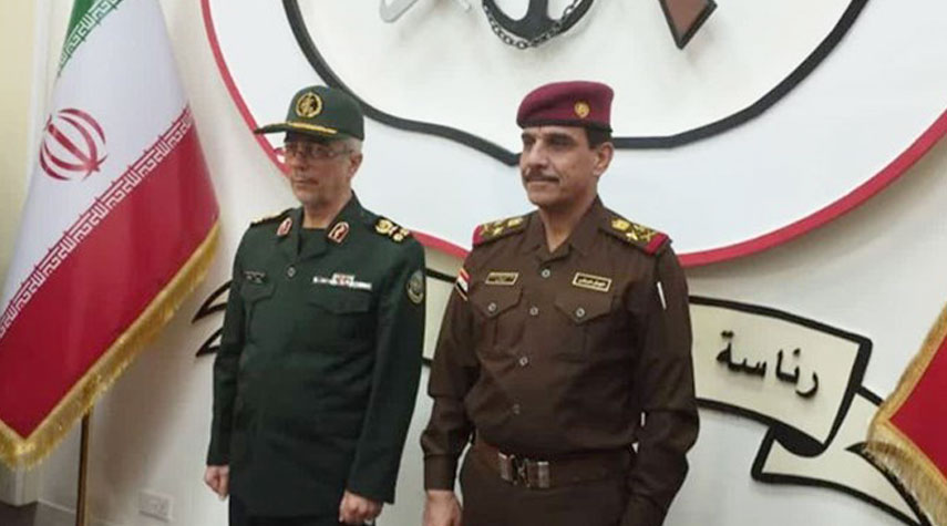  اللواء باقري: إجراء مناورات حدودية مشتركة بين إيران والعراق 