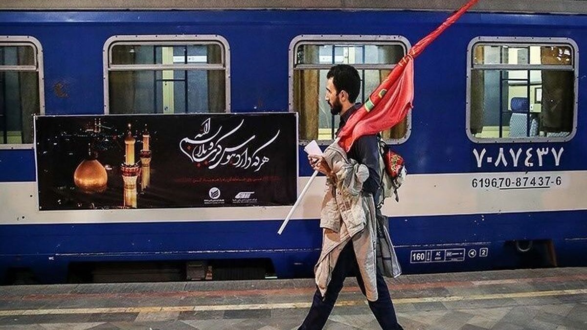 آغاز فروش بلیت قطار تهران-کربلا