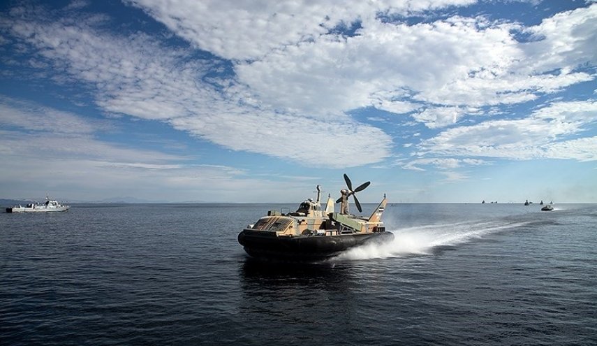  أول عرض بحري مشترك بين إيران والعراق 