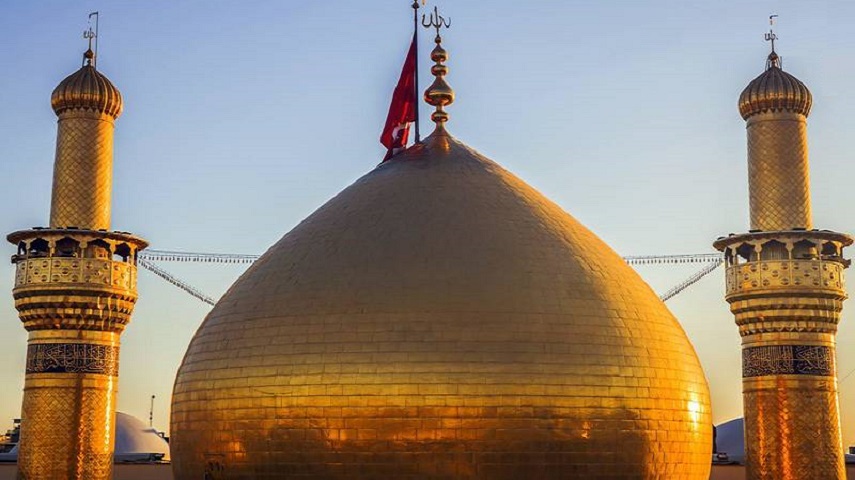 گنبد جدید حرم امام حسین(ع) به زودی نصب می‌شود